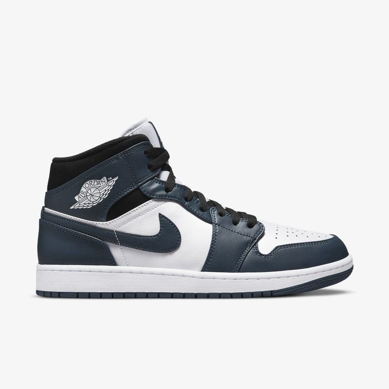 Air Jordan 1 Mid Armory Navy 554724411 Grailify